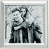Lawrence Frames Brushed Silver Plated Metal Picture Frame, 5x5...