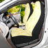 Yellow Solid Banana Car Seat Covers,Universal Auto Front Seats Protector Automotive Vehicle Seat Cover for Most Cars, Van,Trucks, SUV 1 set...