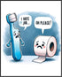 Posterizer 1 pcs-funny gag housewarming gift-toothbrush and TP-Comedy Art-Typography Art-Gift for Men Women Entrepreneur Teens-Bathroom, restroom ...