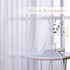 NICETOWN Sheer Curtains for Patio Door, Grommet Voile Texture Soft Lightweight Window Curtains and Drapes Elegant for Bedroom/Living Room/Sliding ...