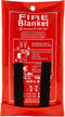 FLASLD Fire Blanket for Home and Kitchen, Fiberglass Fire Blankets Emergency for People, Flame Retardant Protection and Heat Insulation (3 ft x 3 ...
