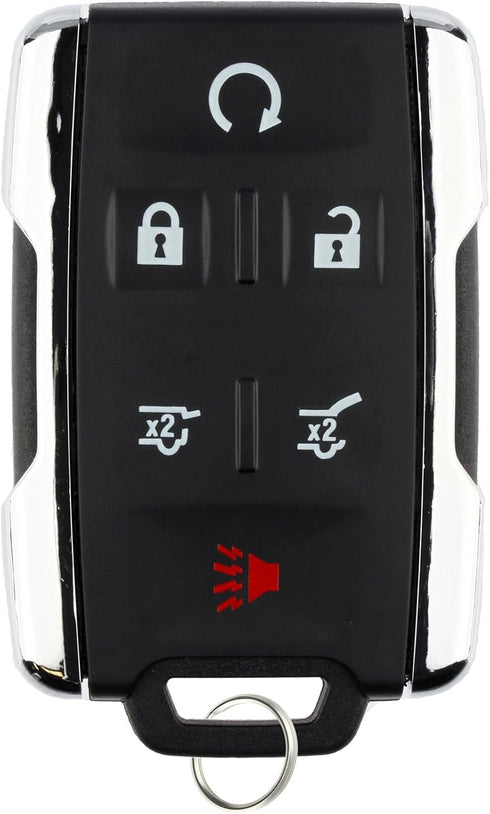 KeylessOption Keyless Entry Remote Control Car Key Fob Replacement for Suburban Tahoe M3N-32337100...