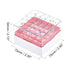 uxcell Centrifuge Tube Freezer Storage Box 25 Places Waterproof Polypropylene Cryogenic Holder Rack for 1.8/2ml Microcentrifuge Tubes Vials Sample...