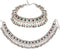 Efulgenz Indian Silver Tone Anklets Indian Jewelry Anklet Sets for Women Bollywood Crystal Faux Pearl Ghungroo Bell Anklets Wedding Bridal Anklet ...