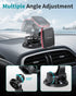 APPS2Car Magnetic Car Phone Mount with Adjustable Arm & 6 Strong Magnets Universal Dashboard Windshield Cell Phone Holder Compatible with iPhone 1...