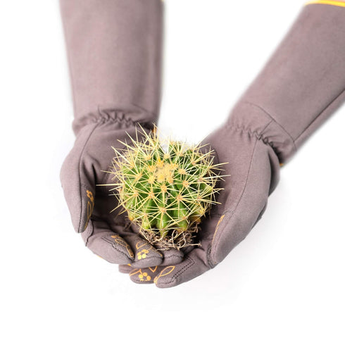 COOLJOB Thorn Proof Rose Pruning Garden Gloves for Women, Long Sleeve Padded Yard Work Gloves for Thorny Bush, Blackberry, Cactus, Heavy Duty/Punc...