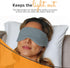 Happyluxe Escape Sleep Mask - Buttery Soft Airplane Eye Mask for Sleeping or Napping in Bed. Machine Washable. - Sage Green, Made in USA...