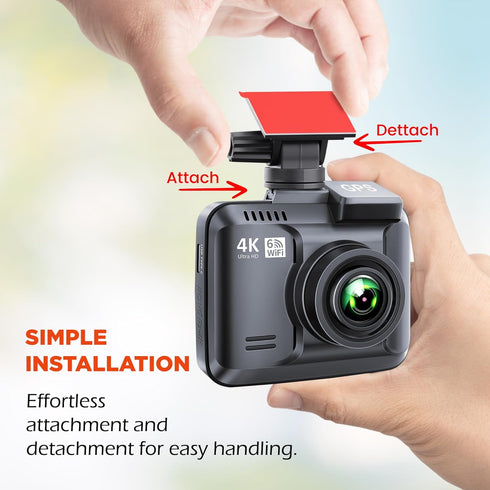 ROVE 3M Sticky Mount for R2-4K, R2-4K PRO and R2-4K Dual Dash Cams | 1x 3M Adhesive Mount | 1x Spare 3M Sticky | 1x Electrostatic Film...