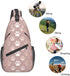 Stylish Sling Bag for Women Men Casual Backpack Crossbody Chest Shoulder Bag Gym Sports Travel Hiking Daypack...