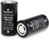 Keeppower IMR18350 High Drain Li-ion Battery Flat Top Rechargeable 1200mAh 10A Discharge 3.7V Lithium Battery (Pack of 2)...
