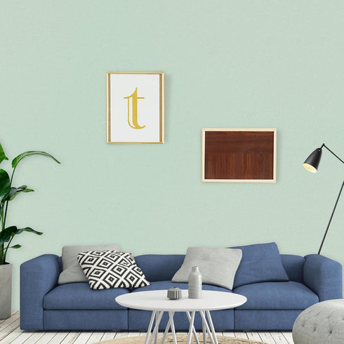 Mecpar Light Green Wallpaper 15.7" x 118" Green Contact Paper Green Peel and Stick Wallpaper Vinyl Self-Adhesive Removable Thicken Wallpaper for R...