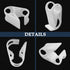 6 Pcs Plastic Tubing Clamps Adjustable Tube Clamp 0.472-0.708 Inch, 12-18 mm Flow Control Hose Clamp Tube Laboratory Pinch Valve Syphon Pipe Clamp...