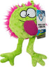 goDog PlayClean Germs Squeaky Plush Dog Toy with Odor-Eliminating Essential Oils, Chew Guard Technology - Lime, Small...