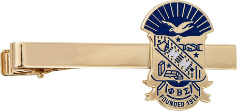 Desert Cactus Phi Beta Sigma Tie bar Fraternity Greek Formal Wear Blazer Jacket (Gold Color Crest Tie Bar)...