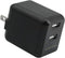 Smartish 2 Port USB Wall Charger - Charge Shack Maximum Speed 4.8 Amp Quick Charger Compatible with iPhone Android and All USB Devices (Silk) - Bl...