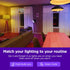 Roku Smart Light Bulbs (Color, 1-Pack) - Dimmable A19 Color Lightbulbs with Adjustable Brightness & Temperature - WiFi Smart Bulbs Works Voice, Al...
