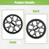 ACROPIX Universal 8" Car Speaker Grills Cover Round 8 Inch Audio Speaker Subwoofer Guard Protector Case with Mounting Screws ABS Black - Pack of 4...