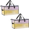 VENO 2 Pack Moving Bags, Comforter and Blanket Storage Bags for Closet, Moving Boxes, Boxes with Lids Alternative, College Dorm Packing Supplies, ...