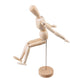 Cosmos 12" Wooden Articulated Figure Manikin Articulated Mannequin Artist Drawing Mannequin Model for Drawing Sketching Painting, with Stand/Base...