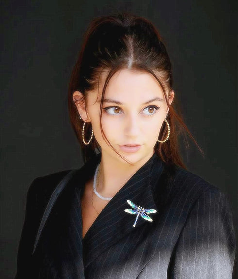 7PCS brooch pin for women fashion set crystal rhinestones women's brooches pin for clothes bulk...