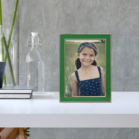 Lawrence Frames Metal Frame, Polished Enamel, Green, 5x7...