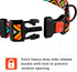 CollarDirect Purple Geometric Dog Collar, Pet Collar for Small Medium Large Dogs or Puppies with Quick Release Buckle, Yellow Orange Pattern, Adju...