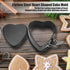 Cake mould,Non Stick Heart Springform Pan,Non-stick Cheesecake Heart Shaped Cake Pans DIY Heart Baking moulds,Carbon Steel Springform Pan Cake Mou...