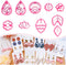 KEOKER Polymer Clay Cutters, Spring Floral Clay Cutters, Polymer Clay Cutters for Earrings Jewelry Making, 10 Shapes Flower Clay Earrings Cutters ...