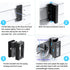 Vinyl Siding Mount Compatible with Video Doorbell 1/2/3/4, ajustable Angle 30-140 degree (4" Standard Vinyl Siding Only) Bracket for Video Doorbel...