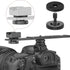 10PCS Shorten Camera Long Screw Shaft Camera Accessory Base Threaded Washer Black Rubber Washer Suitable for Protecting Camera Screw Shaft and Mon...