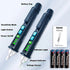 2PCS LETONNEY Voltage Tester, Non Contact Voltage Detector, Circuit Tester Dual Range Voltage Sniffer AC 12V-1000V/48V-1000V, Live/Null Wire Teste...