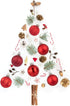 KI Store Red Christmas Balls 34pcs 1.57-Inch Small Christmas Tree Decoration Ornaments for Xmas Tree Holiday Wreath Garland Decor Ornaments Hooks ...
