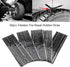 KIMISS 50pcs Tire Repair Rubber Strips, Black Tubeless Tyre Tire Puncture Repair Seal Rubber Strips Car Motorcycle 200 * 3.5mm spray on tyre punct...