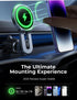 LISEN for 15W MagSafe Car Mount Charger, iPhone Wireless Car Charger Magnetic 2024 New Car Phone Holder Mount, Automobile Car Phone Mount Charger ...