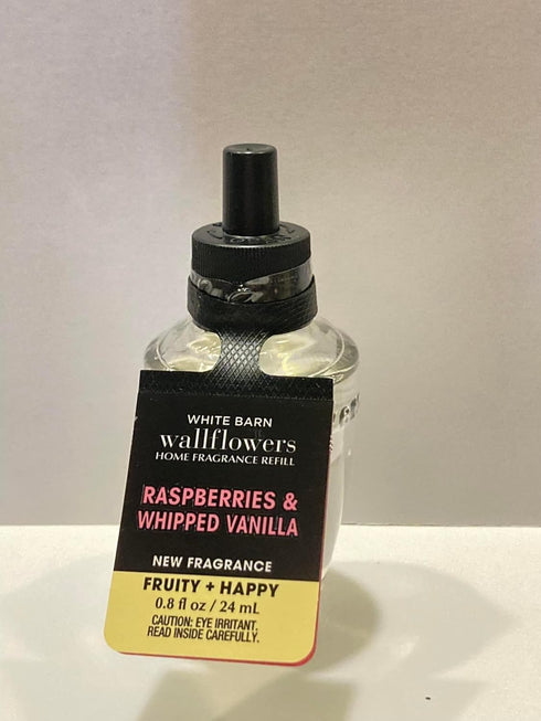 Bath Body Works Wallflowers Fragrance Refill Bulb Raspberries & Whipped Vanilla...