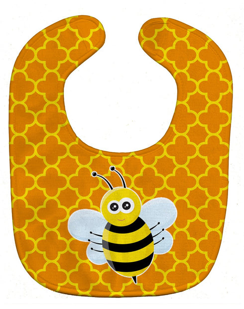 Bee on Quatrafoil Baby Bib...