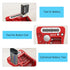 Dlyfull Battery Tester, LCD Display Universal Battery Checker for AA AAA C D 9V CR2032 CR123A CR2 CRV3 2CR5 CRP2 1.5V/3V Button Cell Batteries, 1x...