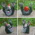 ZWFDC Resin Zombie Gnomes Garden Gnomes Garden Decor, for Garden Sculptures & Statues Outdoor Decorations for Patio Walking Dead Gnome Zombie Gnom...