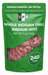 NPG Sichuan Red Chili Peppers 4 Ounces, Medium Hot, Premium Szechuan Dried Red Chilies for Chili Oil, Paste, and Sauce, Used in Mexican, Chinese, ...
