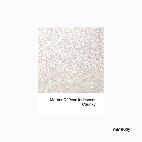 Hemway Polyurethane & Epoxy Resin Glitter 100g / 3.5oz Metallic Crystal Flake Additive for Flooring Jewelry Tumblers Glass Pigment - Chunky (1/40"...
