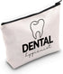 TOBGB Dental Hygienist Gift DH Dental Hygienist Toiletry Travel Bag Dental Appreciation Gift Dentist Graduation Gift (DH Dental)...