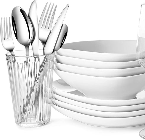 6 Pcs Weighted Utensils for Hand Tremors and Parkinsons Patients Heavy Weight Silverware Set Utensils for Eating Spoons for Eating Adaptive Eating...