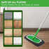 Reusable Wet Pads Refill for Swiffer Sweeper Mop - Dry Sweeping Cloths & Wet Mopping Cloths for Household Cleaning - Washable Microfiber Mop Pads,...