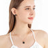 EVEVIC Dainty Flower Pendant Necklace Earrings for Women 14K Gold Plated Hypoallergenic Jewelry Sets...