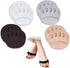 Reusable Honeycomb Fabric Forefoot Pads Soft Ball of Foot Cushions Metatarsal Pads for Women Men Prevention Pain Relief (Black,Beige,Grey,White)...