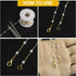 ANCIRS 31.5FT Pearl Beading Chain with Spool for Jewelry Making, Copper Necklace Chain for Bracelet, Anklet, DIY Craft...