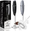 Handheld Milk Frother with Stand, Frother Wand, Electric frother for Coffee Whisk, Hand Mixer Blender Milk Foamer, Drink Mixer, Electric Whisker f...