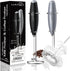 Handheld Milk Frother with Stand, Frother Wand, Electric frother for Coffee Whisk, Hand Mixer Blender Milk Foamer, Drink Mixer, Electric Whisker f...