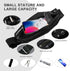 QUWEI Slim Running Belt for Women Men Gift, Runners Waist Belt With Reflective Strip, Fanny Pack Phone Holder for Jogging, Adjustable Run Pouch Be...