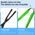 Optical Fiber Pliers Flange Fiber Optic Connector Tool Efficient Fiber Connector Insertion and Removal Tool Fiber Flange Long Nose Pliers for SC a...